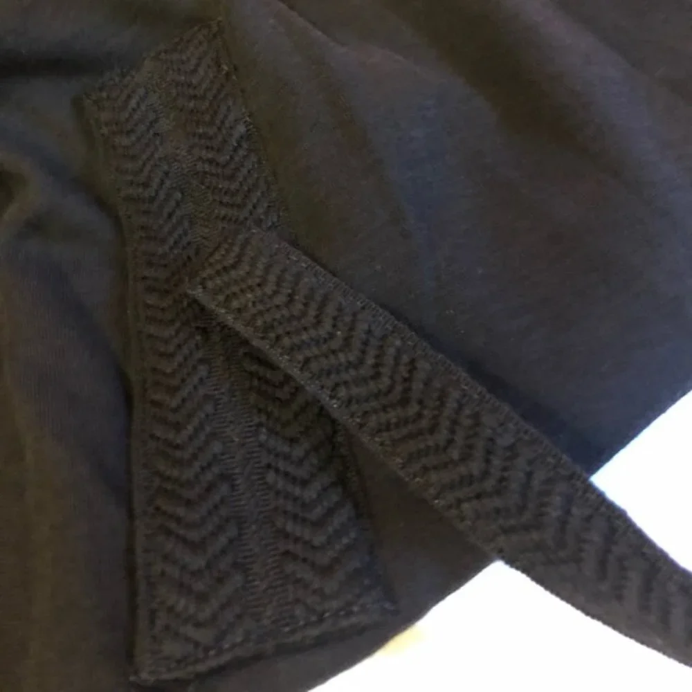 Superfine Chime Asymmetrical Long‎ Wool Sweater